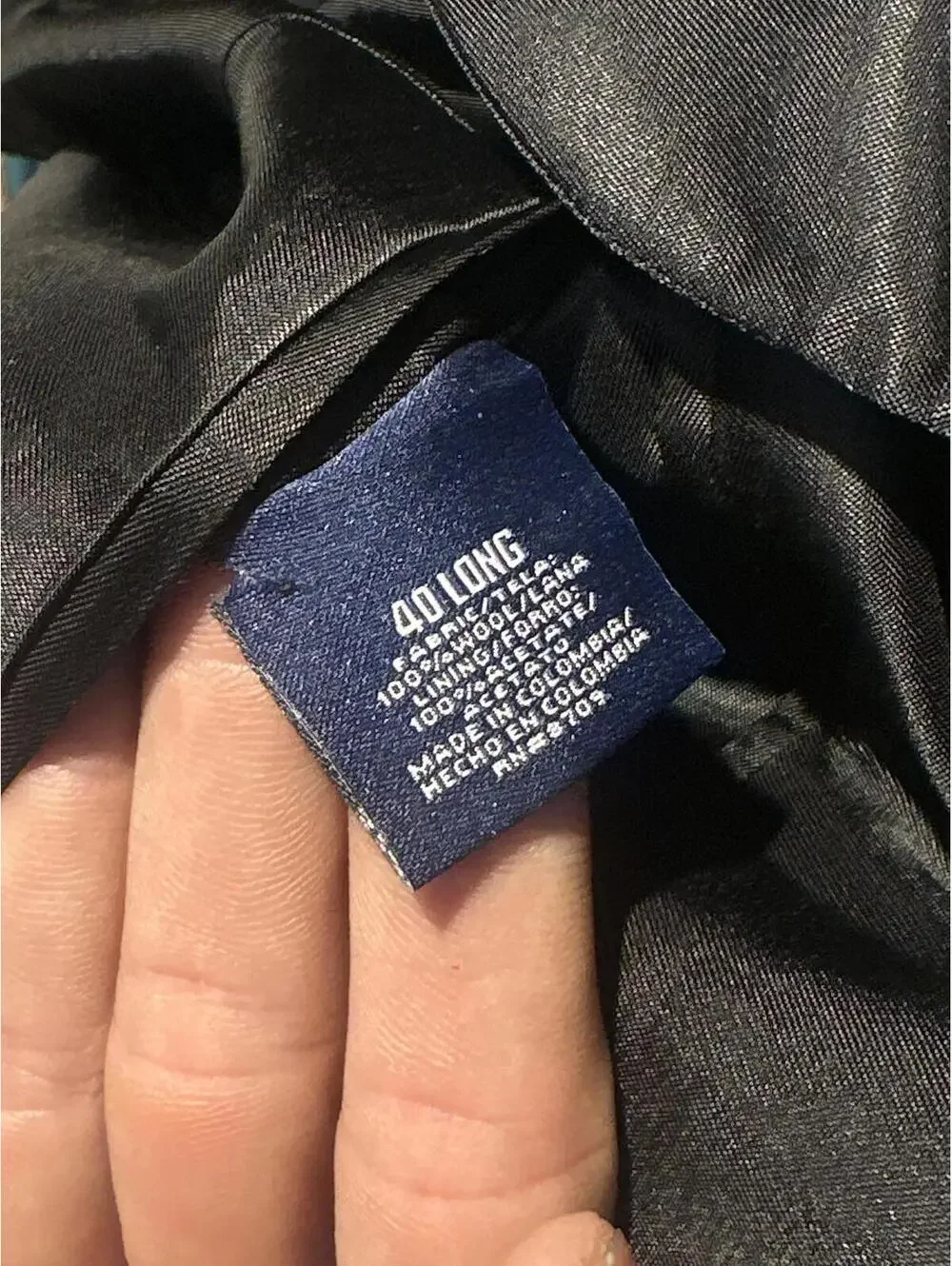 Men's 40 Long Stafford Performance Suit Blazer